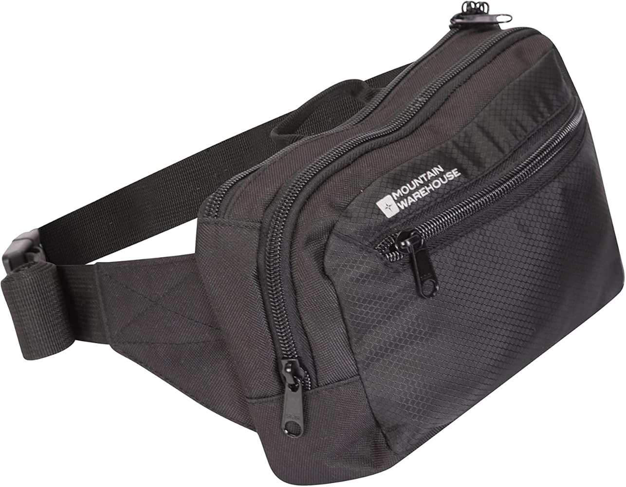 Mountain Warehouse RFID Travel Bum Bag - RFID Feature, Lockable
